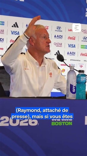 😡😅 L'embrouille entre Didier Deschamps et des journalistes marocains à la fin de la conf de presse