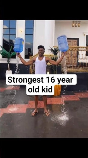 Meet the strongest 16-year-old boy to do these challenges...