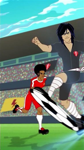 North Shaw the Soccer Surfer 😎🏄 #supastrikas #cartoon