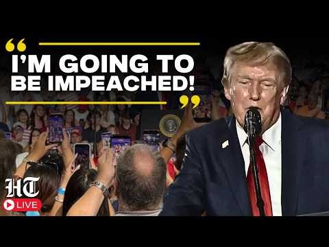 Trump LIVE | “I’m Going To Be Impeached” Trump Issues Stark Midterm Warning At South Carolina Rally