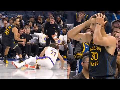 Steph Curry DROPS Luka Doncic then hits the 3 😱😱
