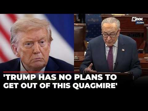 Schumer Ups The Ante Against Trump Over Rising Fuel Prices, Iran War: 'He Has No Plan' | US