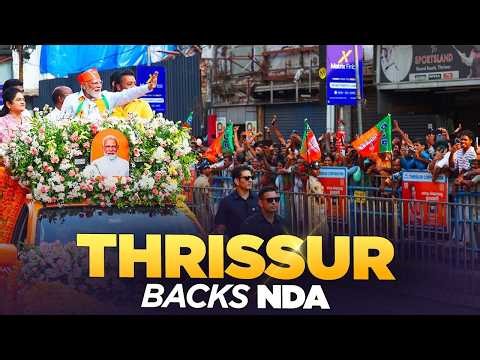 PM Modi’s splendid roadshow in Thrissur showcases strong NDA momentum