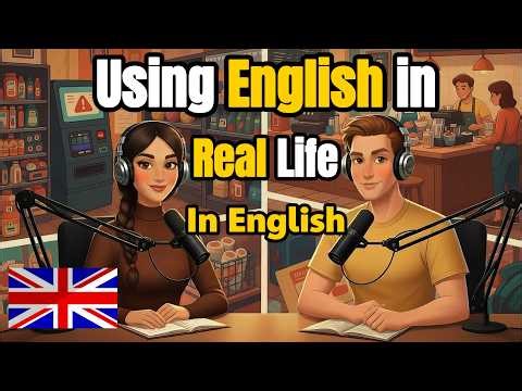 Learn English For Beginner | Talking about Using English in Real Life | Learn English Fast & Easy