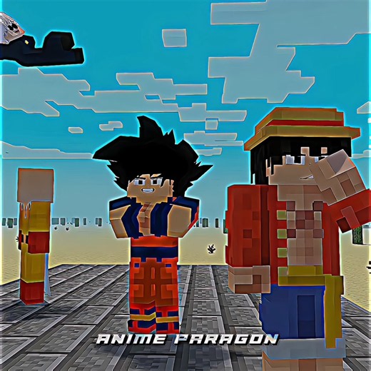 When Goku And Luffy Enter Minecraft And Cook Everyone With Max Aura!! 💀🔥