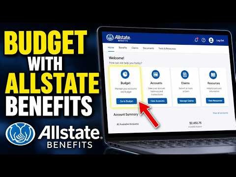 How to budget with Allstate Benefits - Easy Tutorial