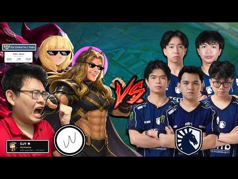 KATSUO X DJY X NACHO VS TEAM LIQUID PH IN TOURNAMENT MODE!! 💀 | OCEAN WHITE VS TLPH! - MLBB