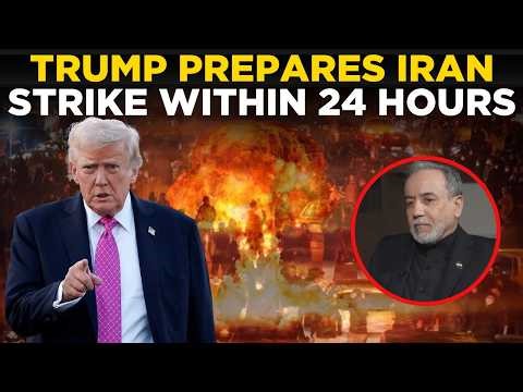 BREAKING LIVE: Trump Signals Iran Strike Within 24 Hours As Tensions Explode | US IRAN NEWS LIVE