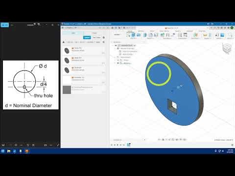 IED 412-b Eccentric Cam (Parametrically Modeled)