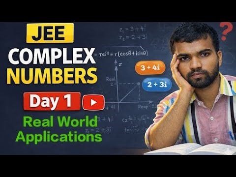 "Complex Numbers Class 11 | Day 1: Real World Applications & Basics | JEE 2026"