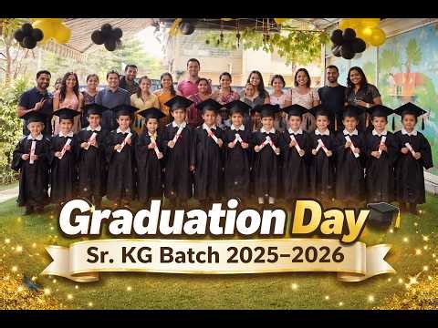 Sr KG Graduation Day 2025–2026 🎓 | Adorable Kids & Proud Moments #youtubevideo #youtube