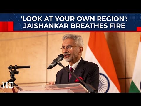 'Look At Your Region': Jaishankar Slams 'People Sitting Far Away' For Interfering In India's Issues
