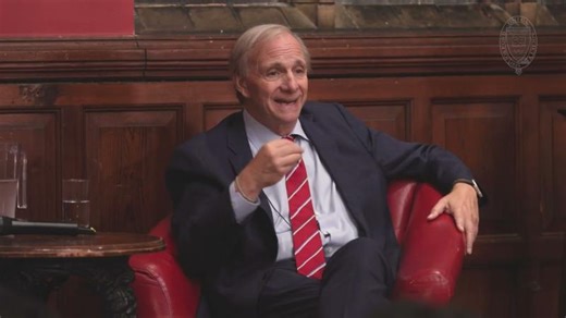 Bridgewater Associates Founder Ray Dalio Interview at the Oxford Union | Zhaolin Fang