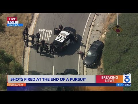 Officer-involved shooting ends 5 Freeway pursuit