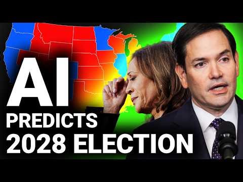 I Asked AI To Predict The 2028 Election... JAW-DROPPING Results!