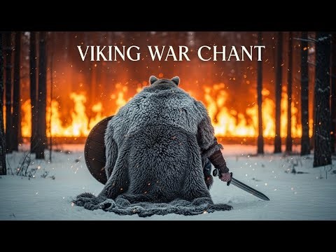 Sleep Like a Warrior 🛡️ Deep Viking War Drums & Rain 🌧️ Ancient Norse Rituals for Sleep