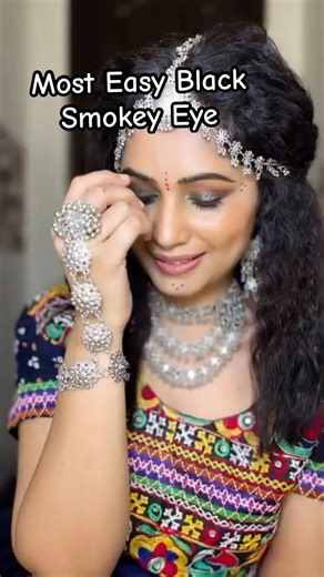 Black Smokey Eye in Minutes 🔥 Beginner Friendly #shorts