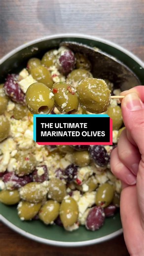 Marinated Olives Recipe — Ultimate Greek Olive Appetiser