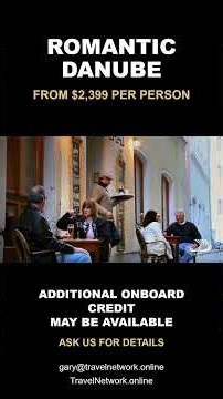 Viking Romantic Danube 2027 | $2,399 Cruise + $599 Air | Fall Sale