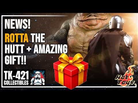 Hot Toys Full Grown ROTTA THE HUTT Teased?! Plus Amazing Viewer Gift Unboxing!