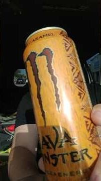 Java Monster. Salted Caramel. #review #drinkreview #monster