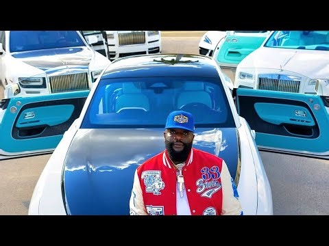 Rick Ross Shows His Rolls Royce Car Collection. Donks At His Miami Show, Car Show 2026 and New Chef