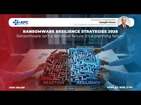 Webinar - Ransomware Resilience Strategies 2026