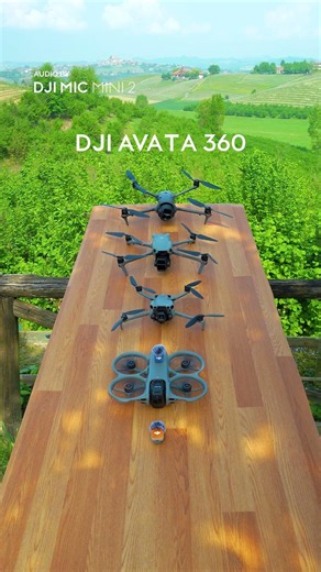 Each DJI drone has a sound. ｜DJI Mic Mini 2