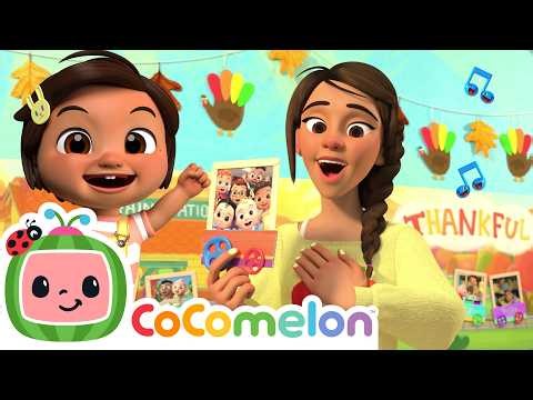 Let's Sing the Thank You Song💗| Nina's Familia | CoComelon Nursery Rhymes & Kids Songs
