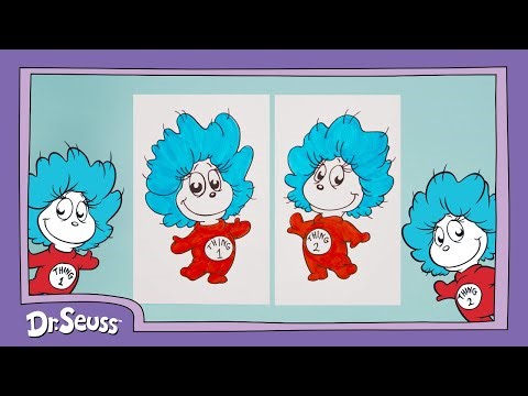 Full Episode: How to Draw Baby Thing One & Baby Thing Two! | Learn to Draw | Dr. Seuss