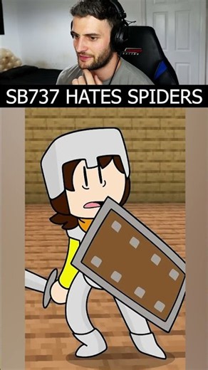 When a spider gets in your Minecraft house...