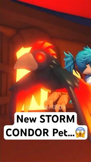 New EXCLUSIVE Storm Condor Pet in Adopt Me...😱#adoptme #roblox