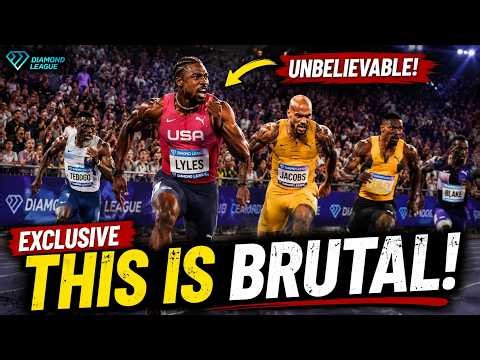 0.005 Seconds! Noah Lyles Wins Olympic Gold in the Craziest 100m Final 🥇🇺🇸