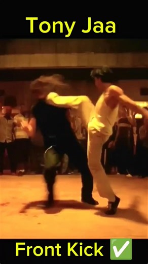 Tony Jaa Front Kick Knockout Tutorial 🔥💯
