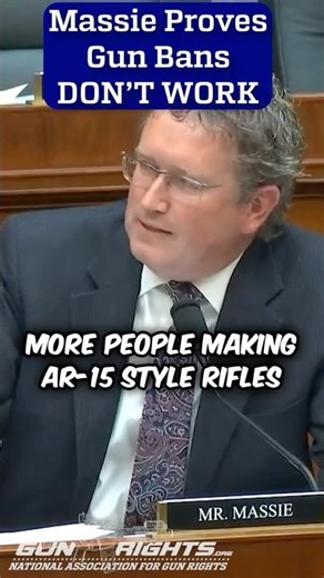Massie SCHOOLS Democrats : Rifles Bans Have NEVER Worked