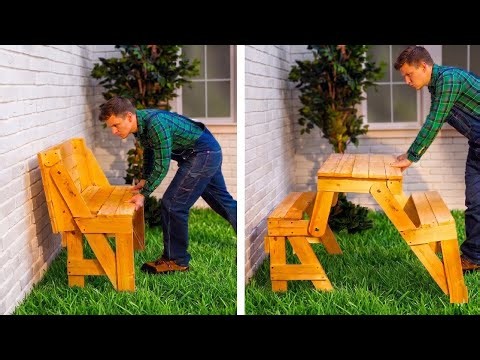 Woodworking ART: DIY Wooden Outdoor Décor That Looks Luxe