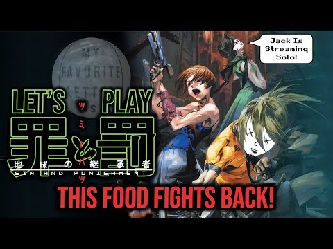 Let's Play Sin and Punishment | This Food Fights Back! | Jack Is Streaming Solo