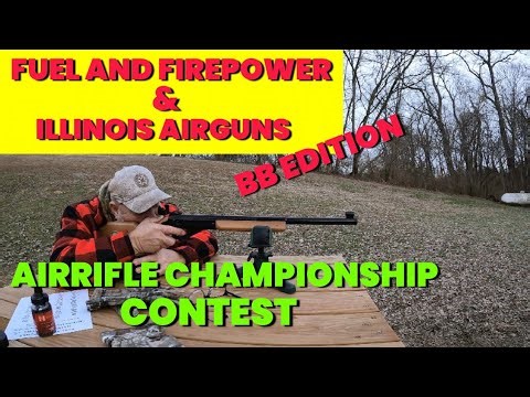 @fuelandfirepower and @IllinoisAirguns Airrifle Championship Contest BB Edition.