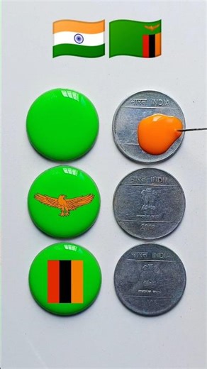 Water Drop Colour Flag Art #shorts #viral #art #reels