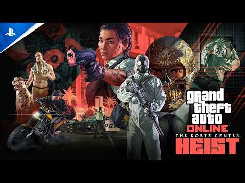 GTA Online - The Kortz Center Heist Out Now | PS5 & PS4 Games
