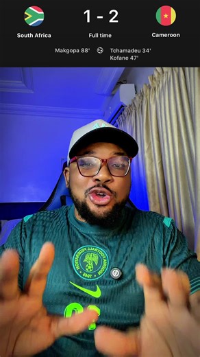 Aura for Aura 2026 if you shade me I shade back Respect Cameroon in African Tournaments Cameroon 2-1 South Africa #AFCON2025 #southafrica #cameroon #sportsontiktok