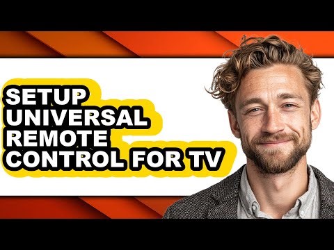 How to Setup Universal Remote Control for Tv (only Way)