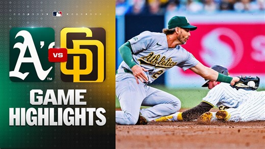 A's vs. Padres Game Highlights (5/23/26) | MLB Highlights