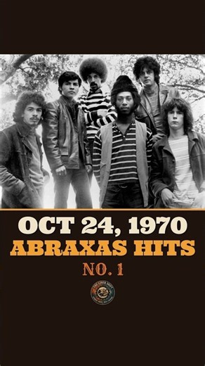 Oct 24, 1970: Santana's Abraxas Hits No. 1 🎸 #Shorts