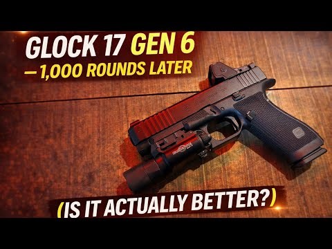 Glock 17 Gen 6 — 1,000 Rounds Later (Is It Actually Better?)