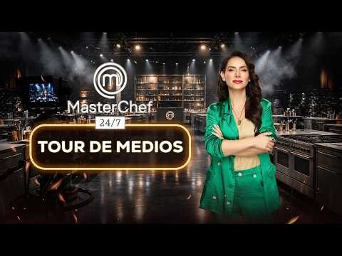 TOUR DE MEDIOS CON CLAUDIA LIZALDI | MasterChef 24/7