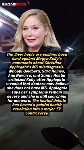The View Hosts Blast Megyn Kelly Over Christina Applegate MS Misdiagnosis #Short