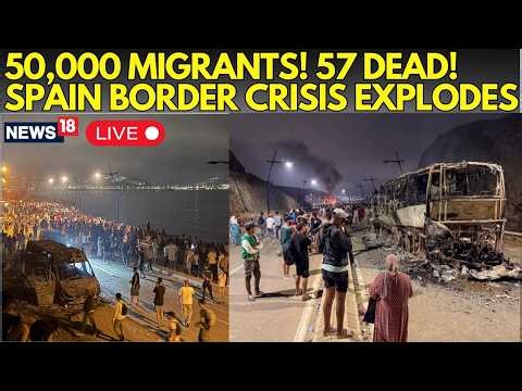 Ceuta Migration LIVE COVERAGE: 57 Dead as Thousands Attempt Mass Crossing From Morocco | Spain