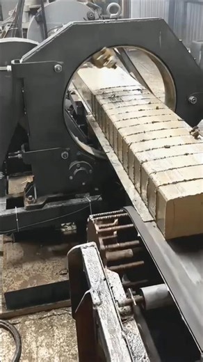 Clay cut into bricks by machine - Why Work Hard When Machines and tools Work Smart?
