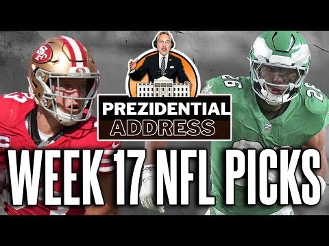 NFL Week 17 Picks & Predictions — Betting EVERY Single Matchup! | NFL Prezidential Address